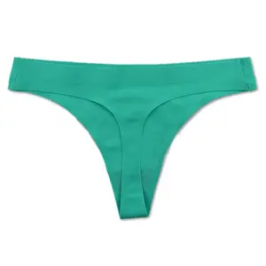 Hot sales soft t-back cotton thong seamless sexy ladies small bikini panties