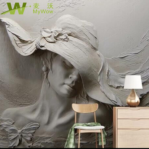 Decorazione Murale Interna Carta da Parati Autoadesiva 3D <span class=keywords><strong>Murales</strong></span> da Parete 18D - Product Image 4