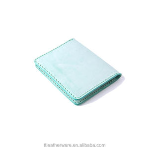 Men's ICED Wax Cow Leather Slim <b>Credit</b> <b>Card</b> <b>Wallet</b> - Product Image 2