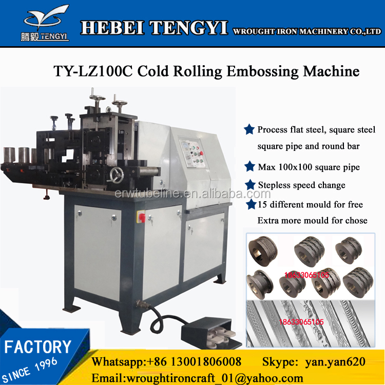 TY-LZ100C модель кованые тиснения утюга оборудование для производства