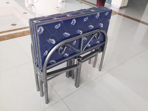 High Quality <strong>Adjustable</strong> Hotel Furniture Iron Steel Hospital <strong>Single</strong> Folding <strong>Bed</strong> - Product Image 4