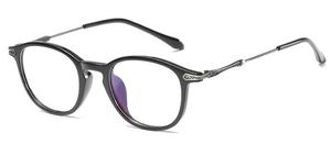 Nouveau Anti <span class=keywords><strong>bleu</strong></span> rayons ordinateur lunettes ronde TR90 cadre ultra-léger lunettes - Product Image 2