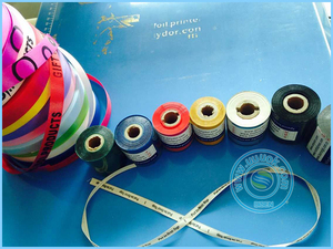 Potable Thermal <strong>Ribbon</strong> Foil <strong>Printers</strong> Webbing Anoon Flexco Roll Craft Taffeta Satin <strong>Ribbon</strong> Printing Machine Automatic 300dpi - Product Image 4