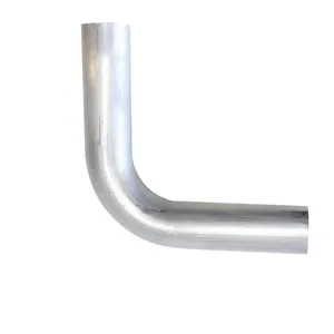 4 Inch 90 Graden Aluminium buigt ellebogen en tubing