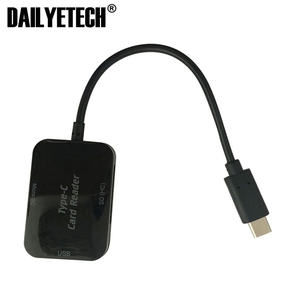 USB 3.1 Тип C кардридер sd памяти TF от dailyetech