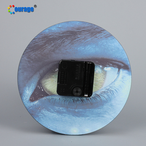 20cm Trống Tùy Chỉnh Thiết kế vòng thăng hoa kính khung ảnh đồng hồ BL-27 - Product Image 4