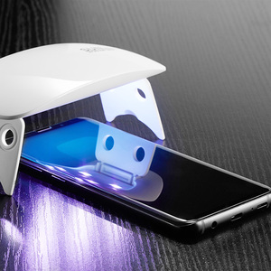 Dễ dàng cài đặt toàn màn hình UV lỏng Tempered Glass bảo vệ phim cho Samsung Galaxy S20 bảo vệ màn hình với ánh sáng UV - Product Image 1