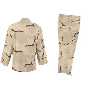 KMS OEM 도매 핫 세일 사막 유니폼 BDU 의류 야외 위장 전술 유니폼