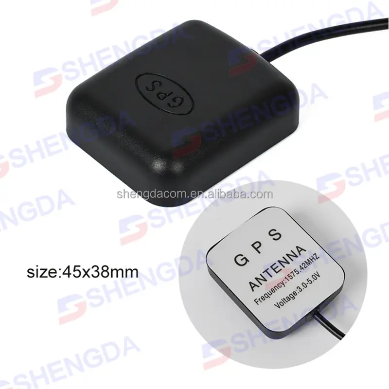 GPS 안테나 1575.42 mhz, mmcx 연결관/SMA/SMB/MCX/bnc를 가진 자석 포드 차 gps 안테나