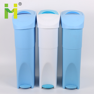 Plastic Baby <strong>Diaper</strong> Pail <strong>Bin</strong> Napkin Dustbin Waste <strong>Bin</strong> with Lid Trash <strong>Bin</strong> - Product Image 2