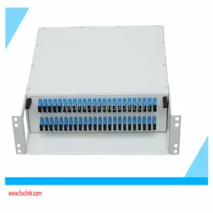 Fiber ODF connection distribution terminal box 48 port,cold-steel sheet,manufacturer