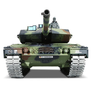 Henglong 2.4Ghz <span class=keywords><strong>1</strong></span>:16 Échelle Télécommande Allemand Léopard 2A6 RC Réservoir avec Fumée & Son - Product Image 2