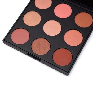 Palette de fard à joues professionnelle pour le maquillage du visage, 9 couleurs, kit de fard à joues à marque privée - Product Image 5