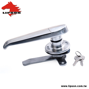 Boîtiers industriels LM-500 en acier inoxydable 316 L, poignée quart de tour, verrouillage à clé à prise fixe, loquet à came scellé - Product Image 3