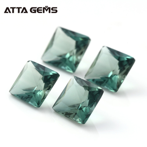 Sintético corte cuadrado Hydro verde oscuro <span class=keywords><strong>de</strong></span> piedra <span class=keywords><strong>de</strong></span> cuarzo <span class=keywords><strong>de</strong></span> cristal <span class=keywords><strong>precio</strong></span> por <span class=keywords><strong>quilate</strong></span> <span class=keywords><strong>Esmeralda</strong></span> - Product Image 3