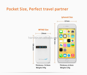 Bolsillo 4G LTE Módem Router WiFi Módulo de Relé Con Ranura Para Tarjeta Sim 4000 mAh Powerbank - Product Image 6