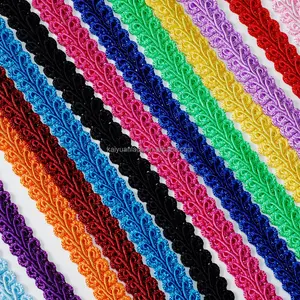 wedding party birthday upholstery multicolor ribbon lace braid colorful gimp trim