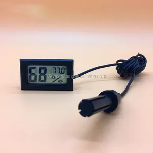 Yeni yeni gelen oda dijital termometre sıcaklık termometre sensörü ile tester ölçer