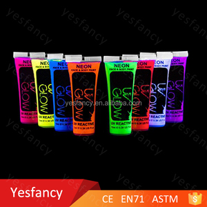 Uv corps <span class=keywords><strong>peinture</strong></span> noctilucent fille visage <span class=keywords><strong>peinture</strong></span> avec Prix promotionnel - Product Image 1