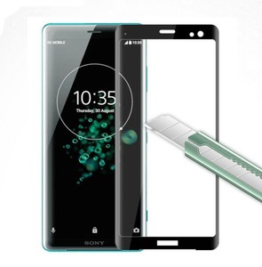 Protecteur d'écran en verre trempé 3D incurvé pour <span class=keywords><strong>SONY</strong></span> <span class=keywords><strong>Xperia</strong></span> <span class=keywords><strong>XZ</strong></span> 2 3 - Product Image 3