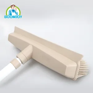 Wholesale simple design long handle TPR floor squeegee, floor wiper, floor rubber brush