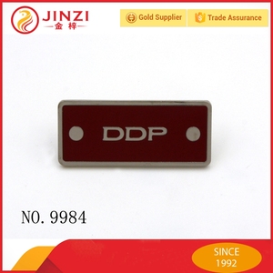 Ver una <span class=keywords><strong>imagen</strong></span> mayor <span class=keywords><strong>de</strong></span> encargo del metal estampado logo, <span class=keywords><strong>de</strong></span> metal bolso insignia logo plate, la marca <span class=keywords><strong>de</strong></span> metal logo - Product Image 4