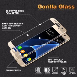 Alibaba Chine Couverture Complète Bord Incurvé 9 H Trempé protecteur D'écran En Verre pour <span class=keywords><strong>Samsung</strong></span> Galaxy S7 Bord - Product Image 5