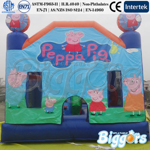 peppa pig gonflable maison de rebond de rassemblement social - Product Image 1
