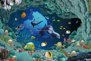 Papier peint panoramique en 3D pour chambre d'enfant, tapisserie fantastique, thème château romantique, aventure sous la mer, jouet - Product Image 4