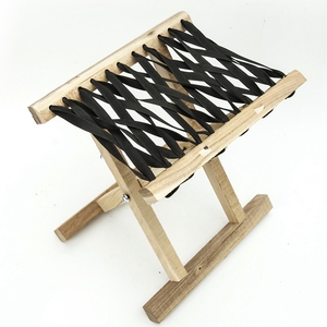 Nouveau tabouret Pliant portable Campstool en vente Facile à Plier et à Transporter tabouret pliant en Bois <span class=keywords><strong>Toile</strong></span> Tabouret <span class=keywords><strong>de</strong></span> Camping - Product Image 6