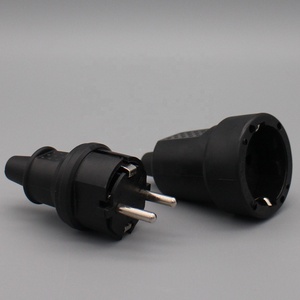 Water proof electric power plug male female plug and socket