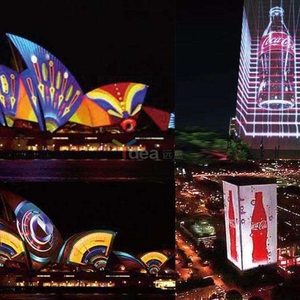 Tuyệt Vời 3d Xây Dựng Tương Tác Chiếu Hiển Thị Lập Bản Đồ Tường Chương Trình Quảng Cáo - Product Image 4