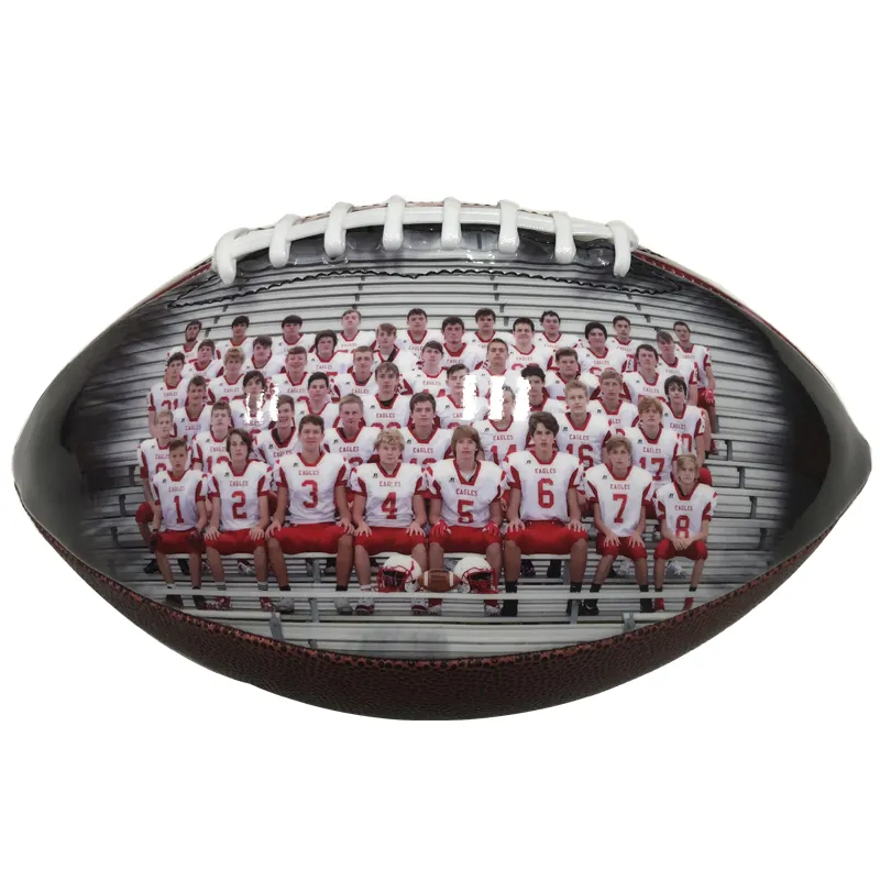 manufacture directly customized official american football ball photo printing