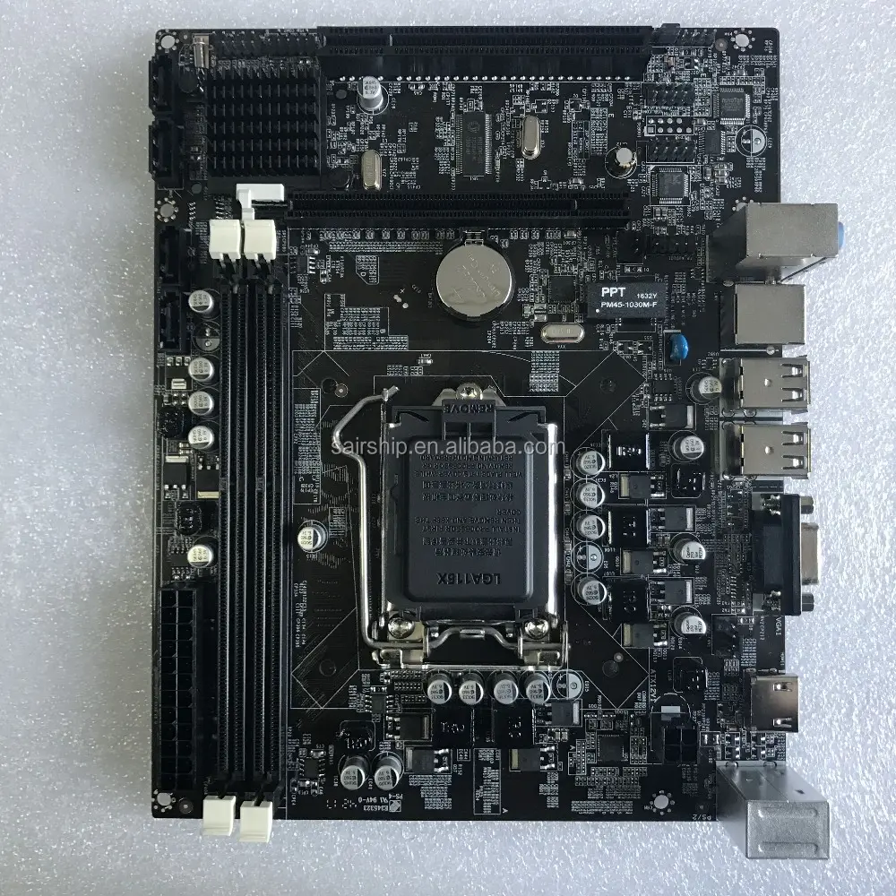 Hot and Best sales H55 motherboard LGA 1156 DDR3 socket 1156 motherboard with high quality SUPPORTING I3-530