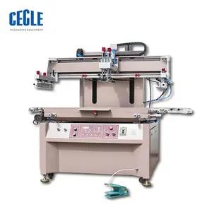 Factory textile semi automatic silk screen printing machine