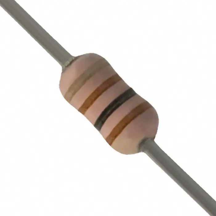 100 Ом допуск 5% 0,25 Вт 1/4 Вт осевая углеродная пленка через отверстие резистор