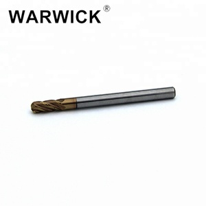 2 flöten 4mm bull ball nase ende mühle cutter für hardensteel - Product Image 2