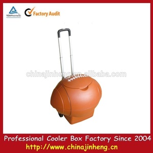 Caliente venta 20L whisky congelador de fútbol de la forma más fría caja, <span class=keywords><strong>Jack</strong></span> daniels nevera portátil, Hielera de plástico caja - Product Image 2