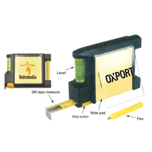 Household <strong>Measuring</strong> Tools Multifunctional Tape Measure Including Level, Note Pad, Pen, 2M Tape Measure - Product Image 1