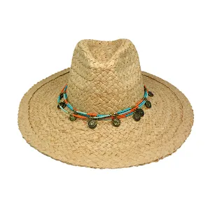 新设计男女皆宜的夏季太阳帽锥锥形中国风扇竹草帽