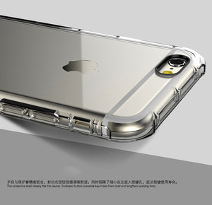 Forro protecto / Fundas de Silicona Transparente Resistente a la suciedad Para iPhone 6 / 6plus celulares por mayor - Product Image 4