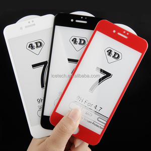 5D pleine Couverture en verre trempé protecteur d'écran pour <span class=keywords><strong>iPhone</strong></span> 7 8 8 <span class=keywords><strong>PLUS</strong></span> film protecteur - Product Image 2