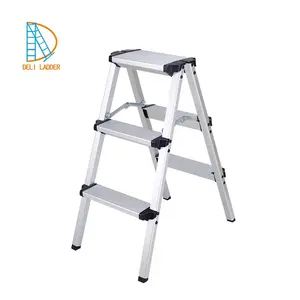 Алюминиевые Складные кухонные ступенчатые стулья лестница