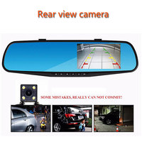 HD bluetooth Android Voiture DVR Rétroviseur Rétroviseur Caméra