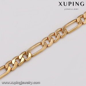 43649 새로운 디자인 인도 골드 도금 목걸이 패션 18k 섬세한 간단한 보석 목걸이 - Product Image 3