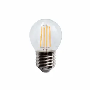 Prezzo più basso E27 220-240 V 4 W G45 Led Filamento Della Lampadina con CE SAA