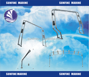 Barra antideslizante ajustable para barco, barra de rollo para barco inflable, S.S.316 rocket laucher - Product Image 1