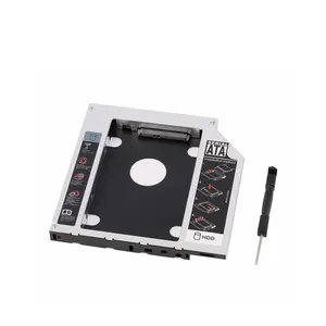 Супер September продукты 2023 Универсальный 12,7 мм SATA 2-й SSD HDD жесткий диск Caddy для DVD-R