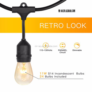 Permanent 110v <strong>Decorative</strong> <strong>Light</strong> <strong>Bulbs</strong> S14 Globe String <strong>Light</strong> Factory Price Strands Globe <strong>Bulbs</strong> Led String <strong>Lights</strong> - Product Image 5