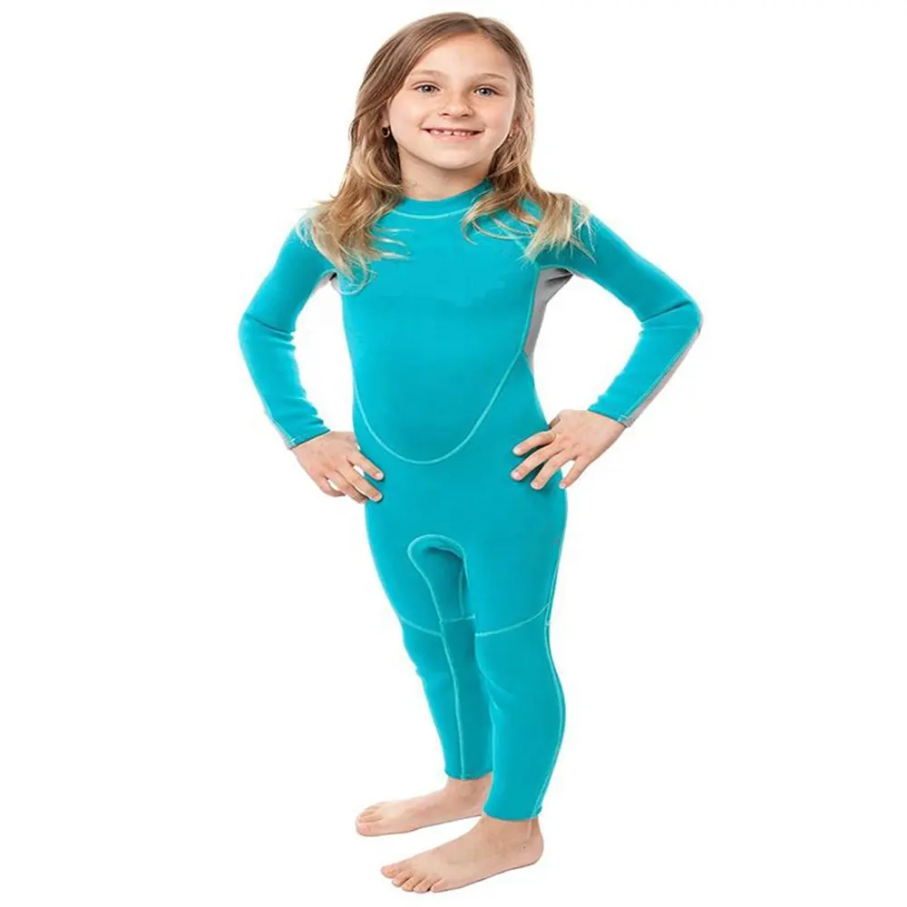 Traje de neopreno impermeable para niños, traje de buceo para niños, alta calidad, OEM